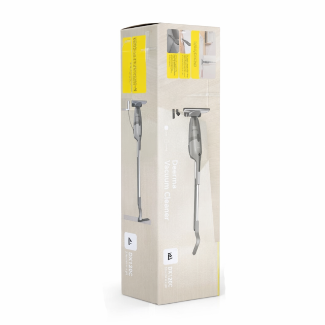 DEERMA DX120C Vacuum Cleaner 2-in-1 Powerful Lightweight Cleaning – Grey