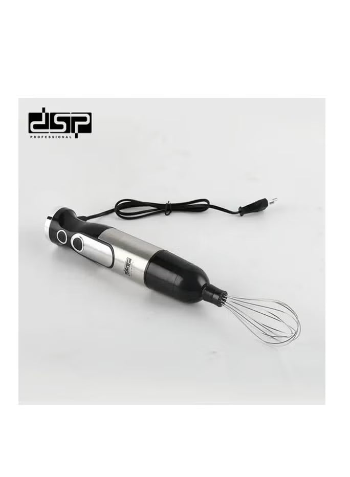 طقم خلاط DSP KM1141 مع قاعدة 6 في 1 بقوة 1500W