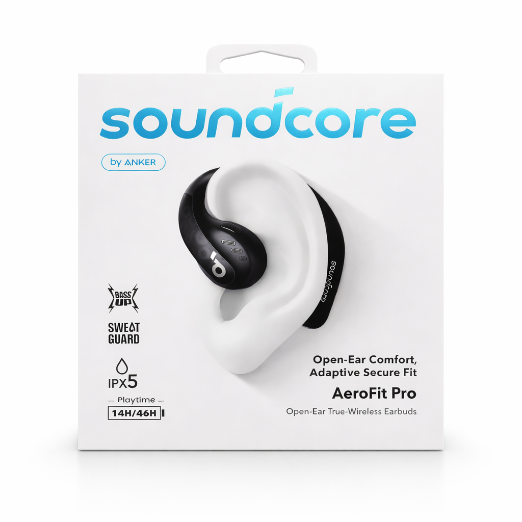 سماعات Soundcore AeroFit Pro مفتوحة الأذن لاسلكية – من Anker