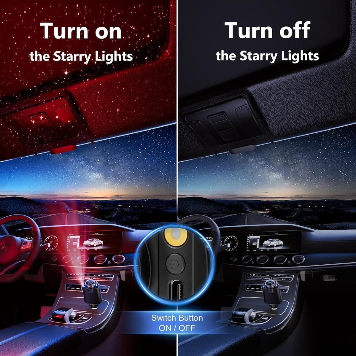 5 in 1 STARLIGHT CAR CHARGER D1 — Image 8