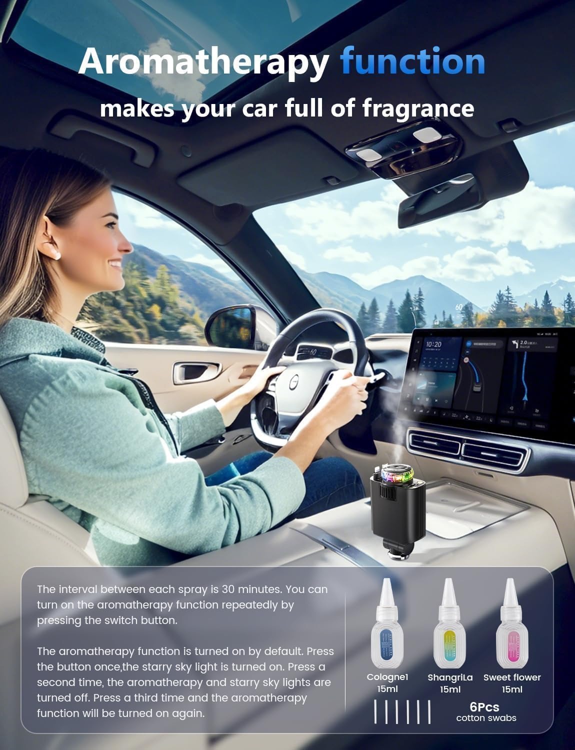 5 in 1 STARLIGHT CAR CHARGER D1 — Image 6