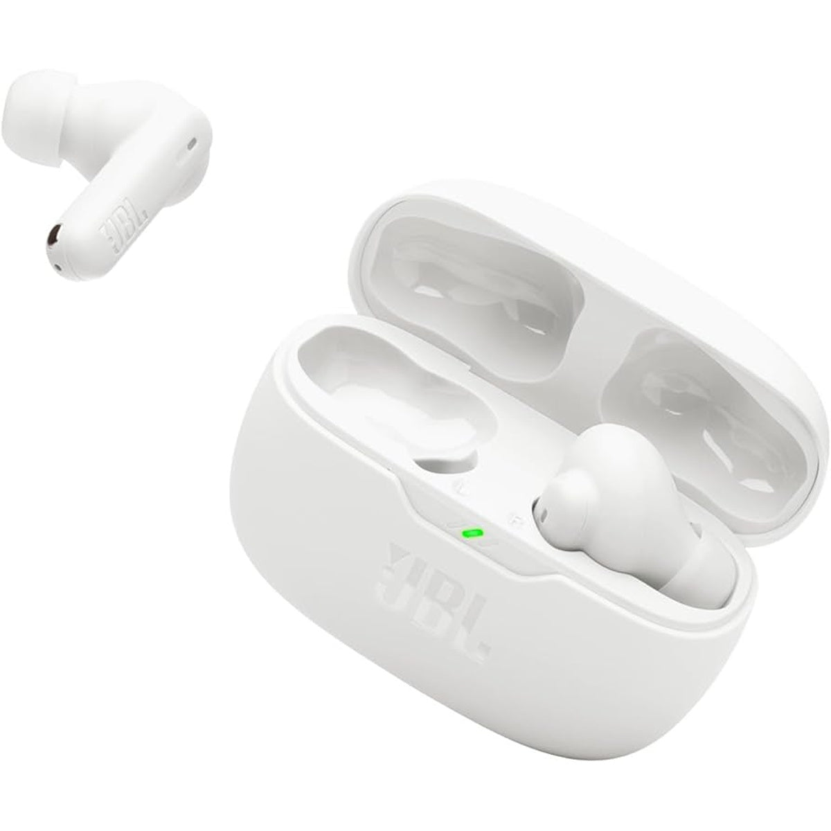 JBL Tune Beam 2 True Wireless Adaptive Noise Cancelling with Smart Ambient Earbuds (WHITE)