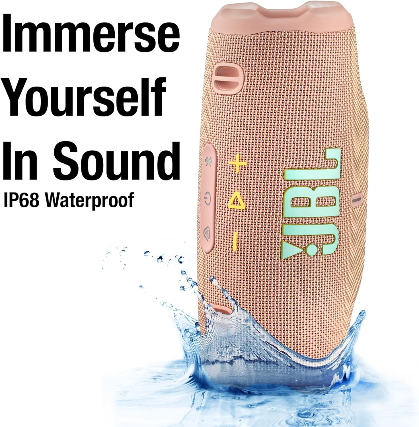 JBL CHARGE 6 Portable Bluetooth Speaker (PINK)