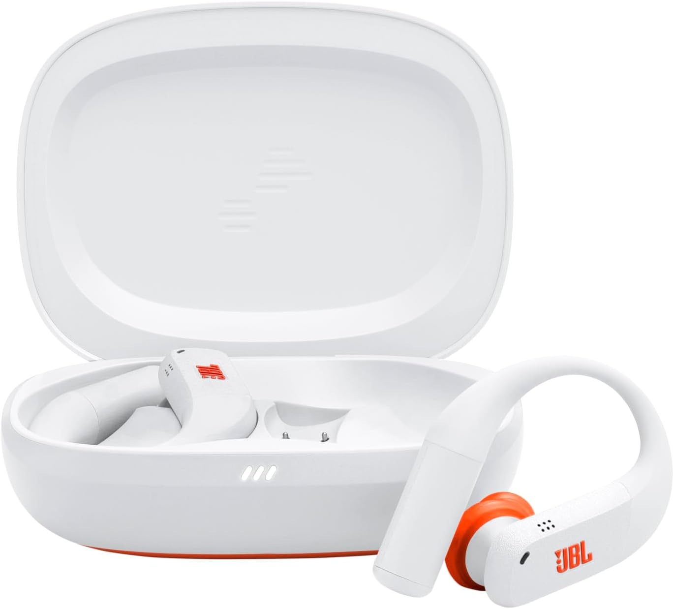 JBL Endurance Peak 4 True Wireless Noise Cancelling Sport Earbuds (WHITE)