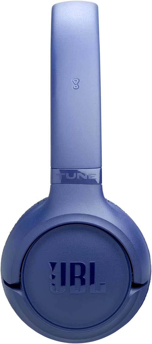 JBL Tune 530 Wired On-Ear Headphones (Blue)