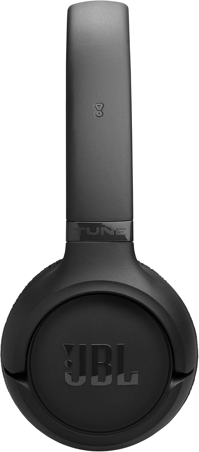JBL Tune 530C USB-C Wired On-Ear Headphones (Black)
