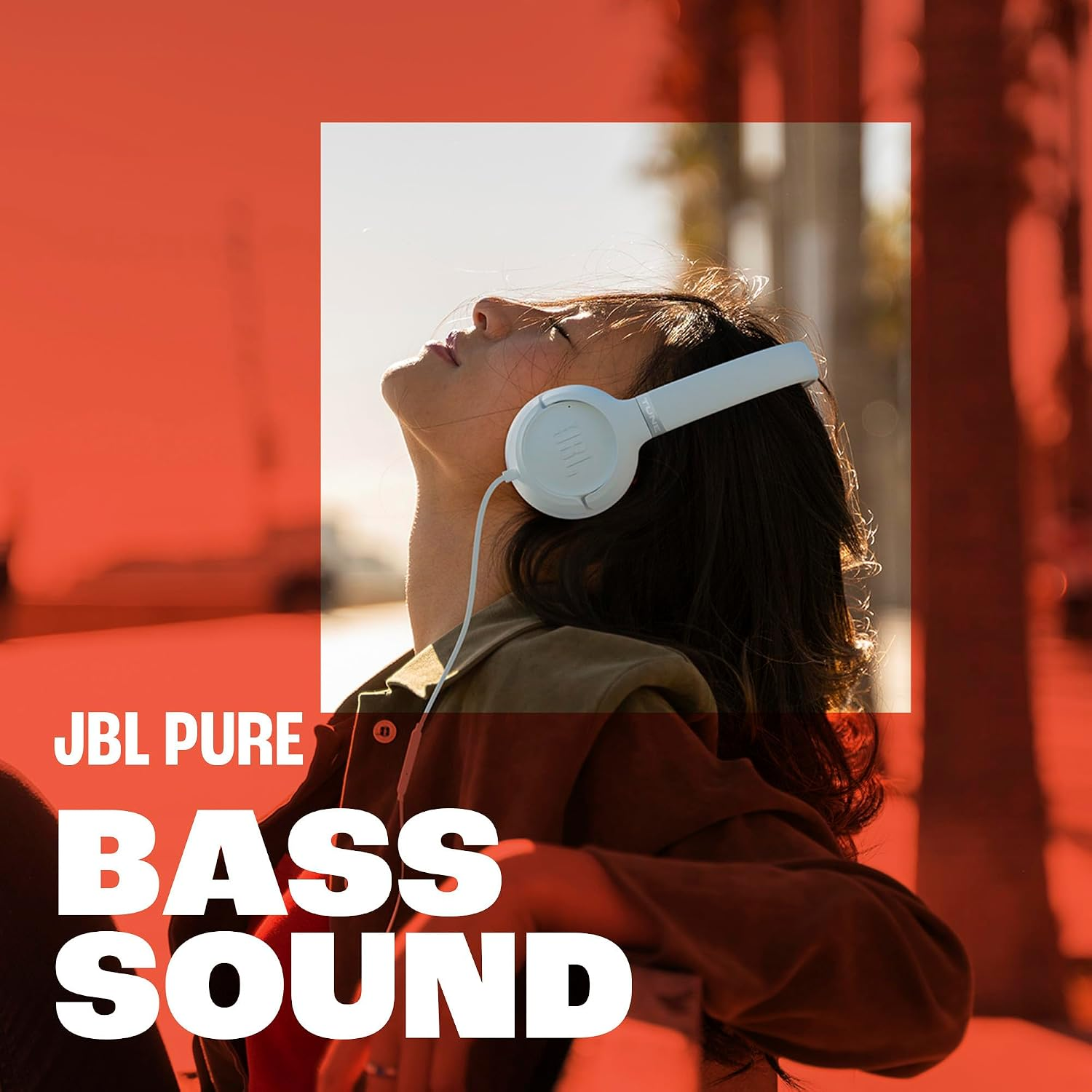 JBL Tune 530C USB-C Wired On-Ear Headphones (Black)