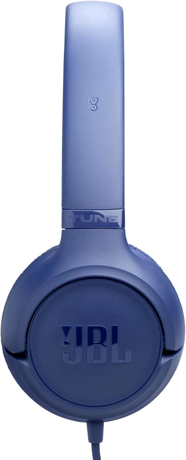 JBL Tune 530C USB-C Wired On-Ear Headphones (Blue)