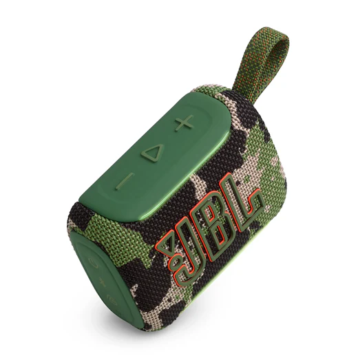 JBL Go 5 Portable Bluetooth Speaker with Ambient Edge Lighting (ARMY)