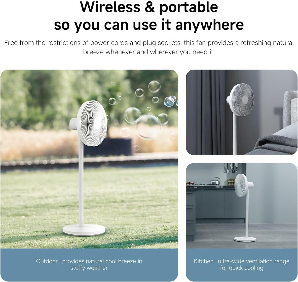 XIAOMI SMART STANDING FAN 2 PRO UK 38755 — Image 4