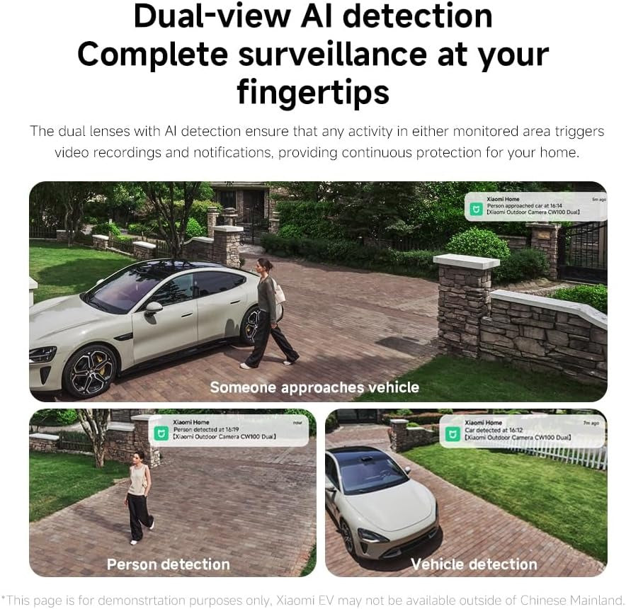 Xiaomi Outdoor Camera CW100 Dual UK 64873 — Image 7