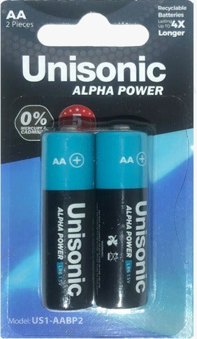 Unisonic Alpha Plus Battery Aa 2pcs/Pack Us1-Aabp2 — Image 1