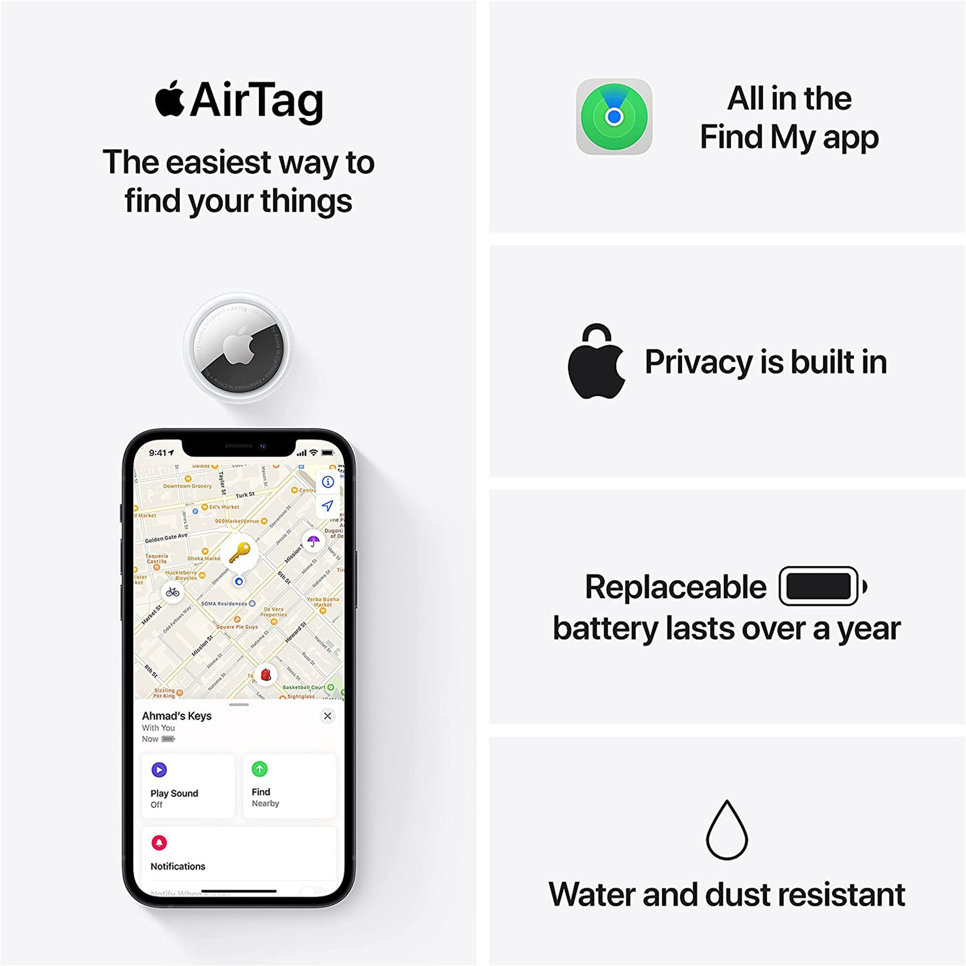 Apple AirTag (1 Pack) MX532