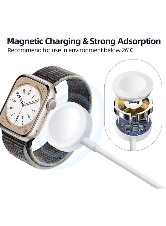 Apple Watch Magnetic Fast Charger to USB-C Cable