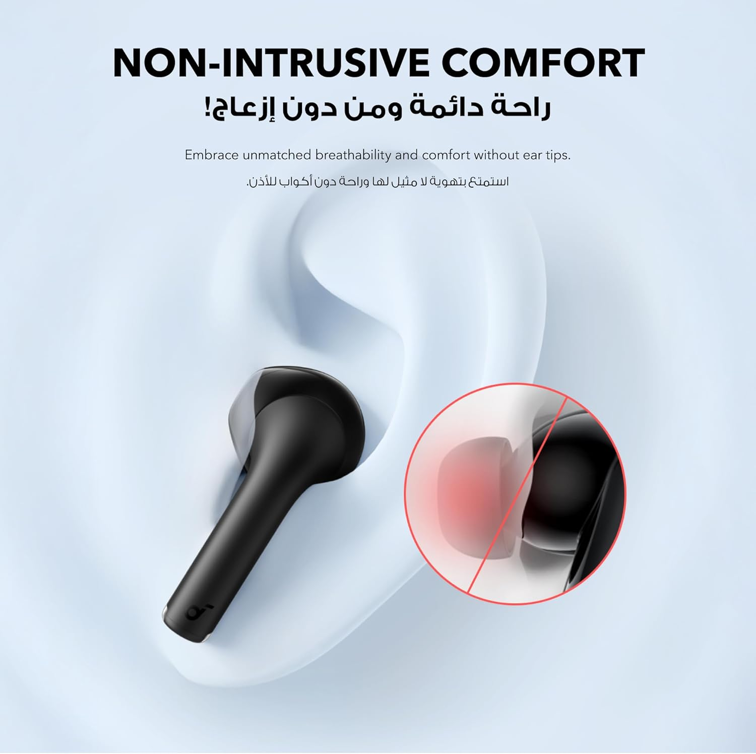 Soundcore K20i by Anker Semi-in-Ear Earbuds Bluetooth Wireless 36H Playtime A3994H11