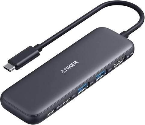 Anker 332 USB-C Hub 5in1-Black-A8355H11 GREY