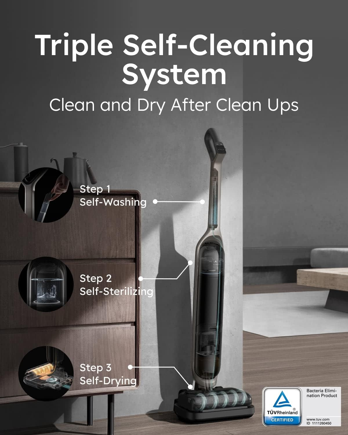 eufy MACH V1 Ultra Wet Dry Vacuum Cleaner All-in-