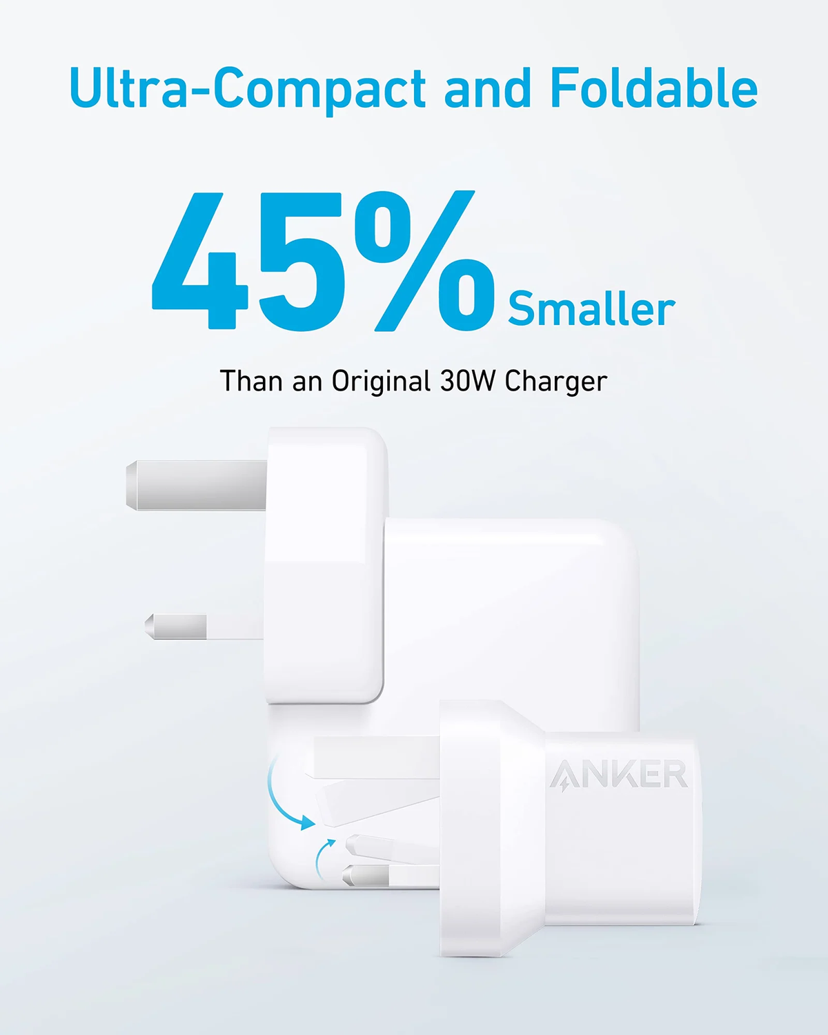 Anker 323 Charger 33W 3ft C-l bundle-B2331K21