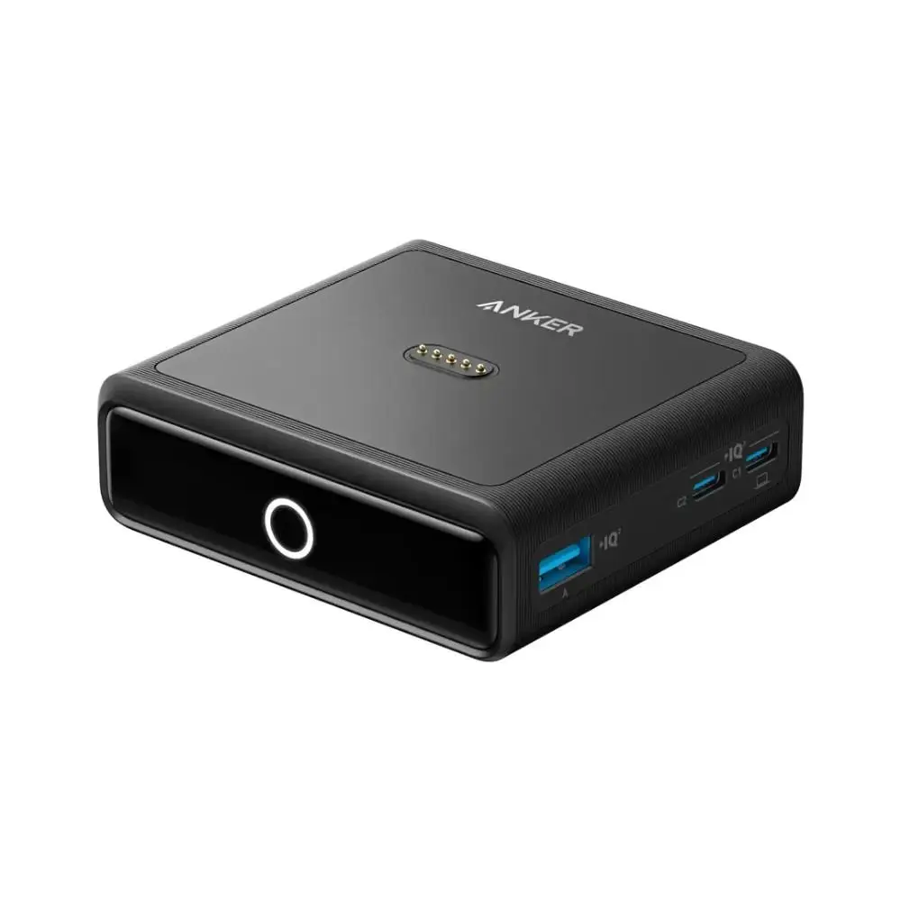 Anker 100W Charging Base for Anker Prime Power Bank ( Charging Stand with 3 USB-Ports) A1902211