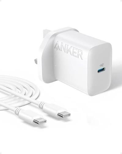 ANKER CHARGER ADAPTER (20W) & USB-C CABLE B2347K21
