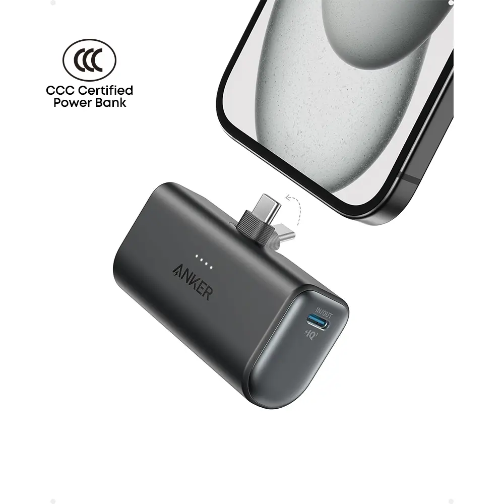 Anker Powercore 5000 mAh PD 22.5W Built-In Usb-C-A1653H11