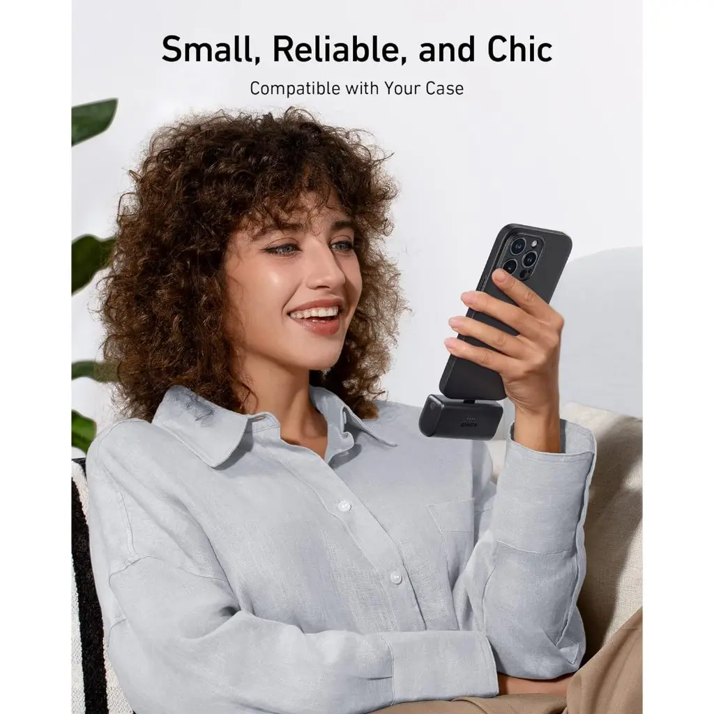 Anker Powercore 5000 mAh PD 22.5W Built-In Usb-C-A1653H11