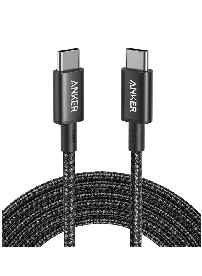 ANKER Durable Braided Fast -Charging Cable 6ft 60W A8753H11