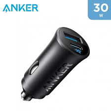 Anker Car Charger 30W 2 Ports-Black-A2741H11