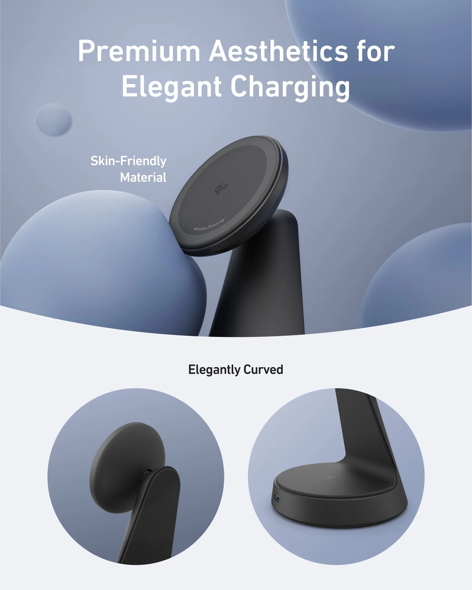 Anker MagGo Wireless Charger 2in1 A25M7H11
