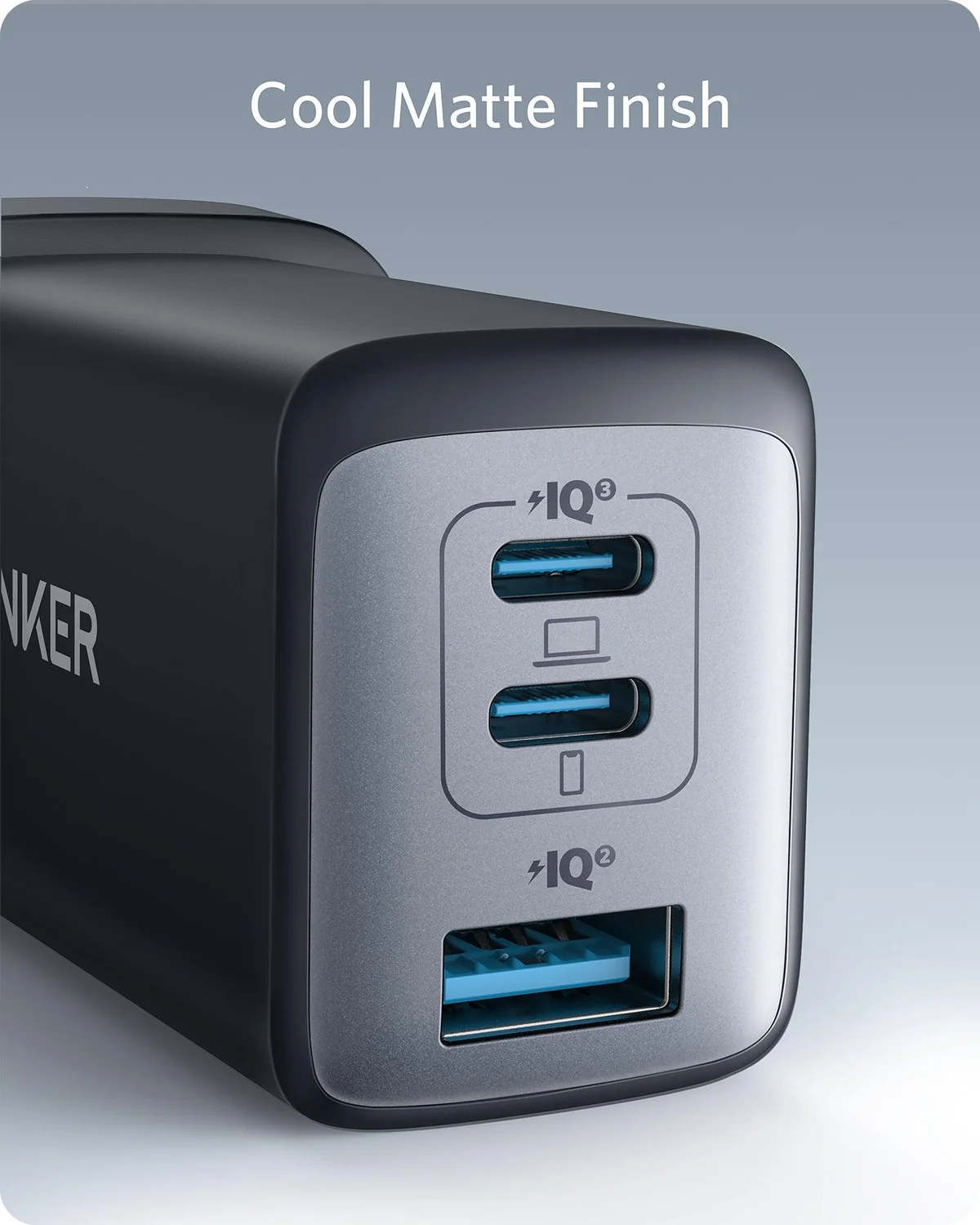 Anker PowerPort III 3-Port 65W Pod-Black-A2667K14