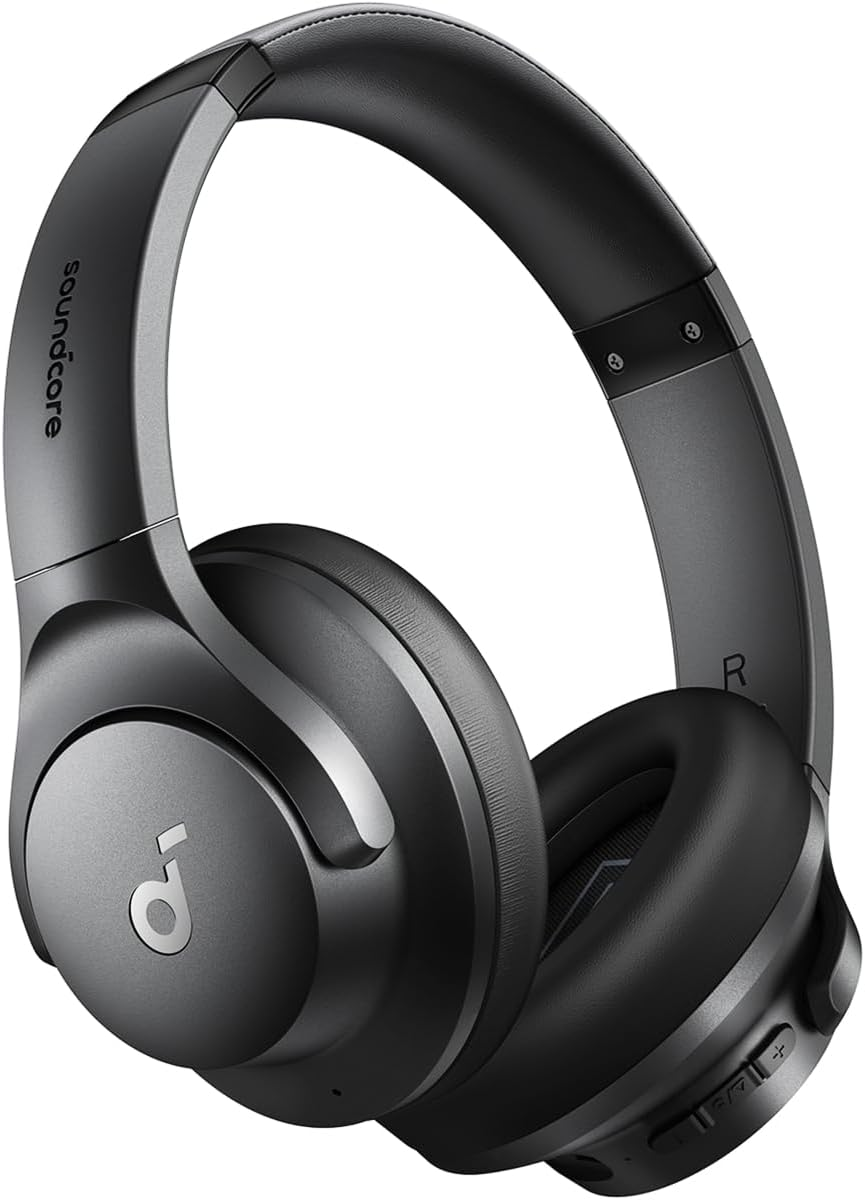 Soundcore by Anker Q20i Hybrid ANC Headphones Wireless Over-Ear Bluetooth 44H