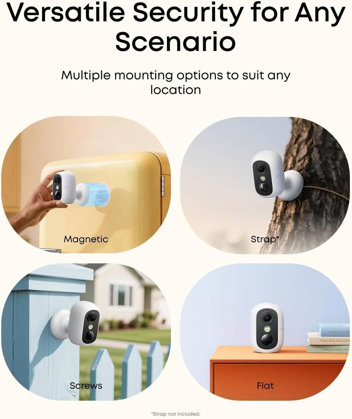 Eufy eufyCam C35 Solo Security Camera Kit – T8110421