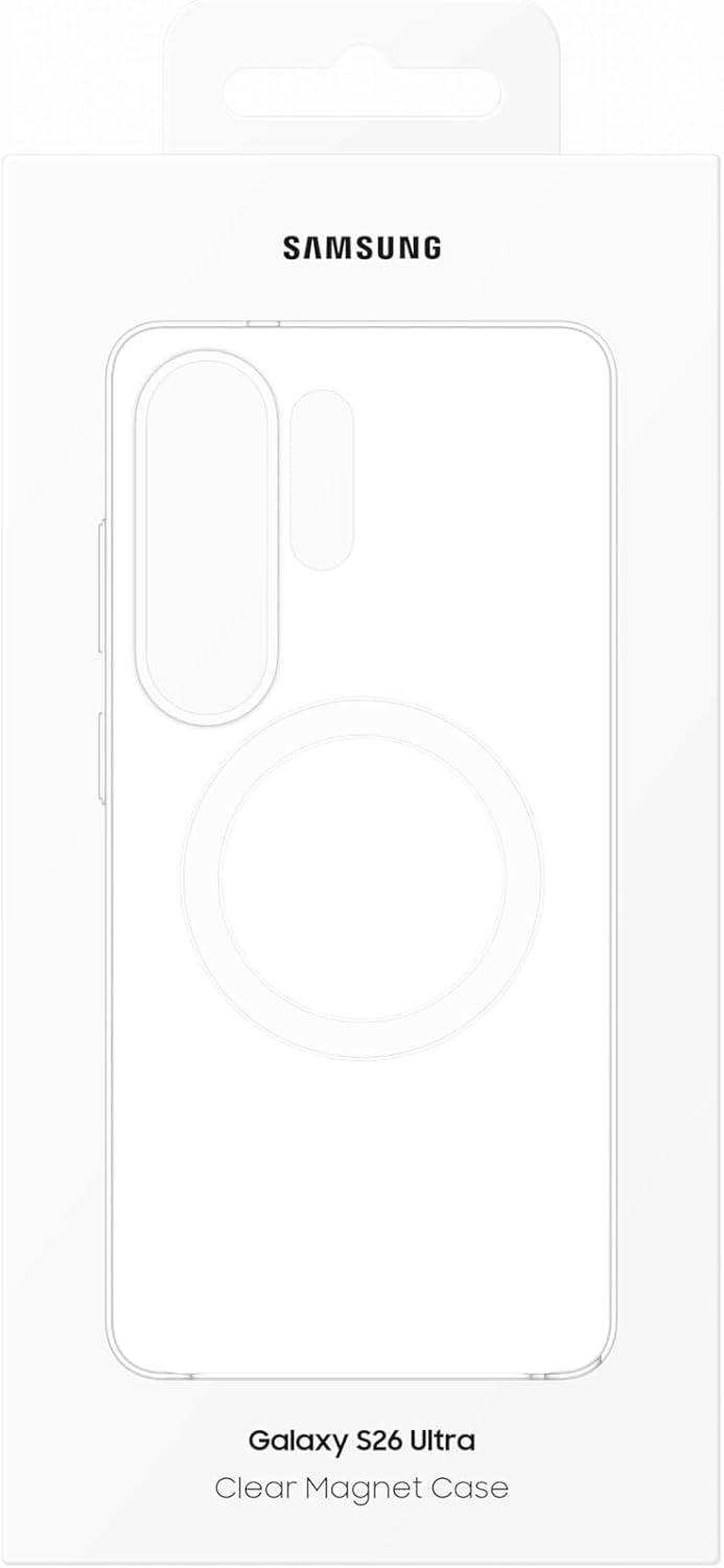 SAMSUNG GALAXY S26 ULTRA CLEAR MAGNET CASE