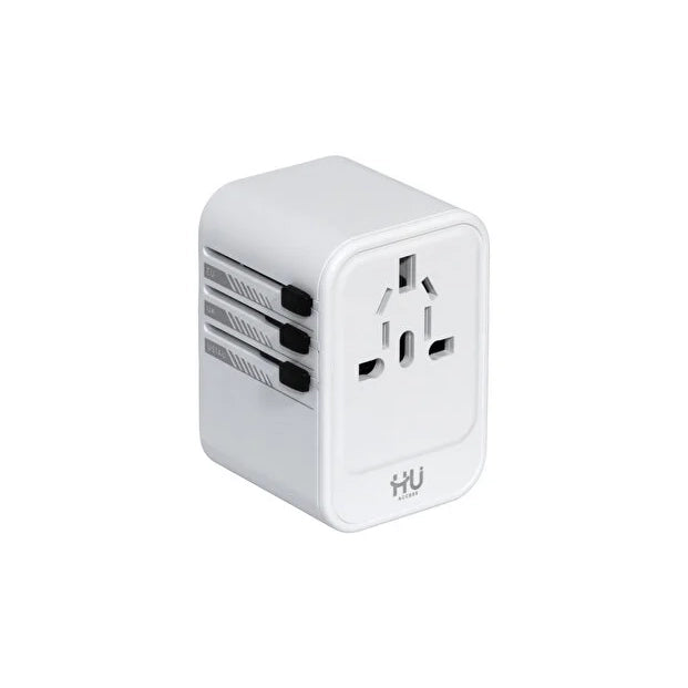 HU TRAVEL CONVERTER ADAPTER 45W-WHT HAC-1001