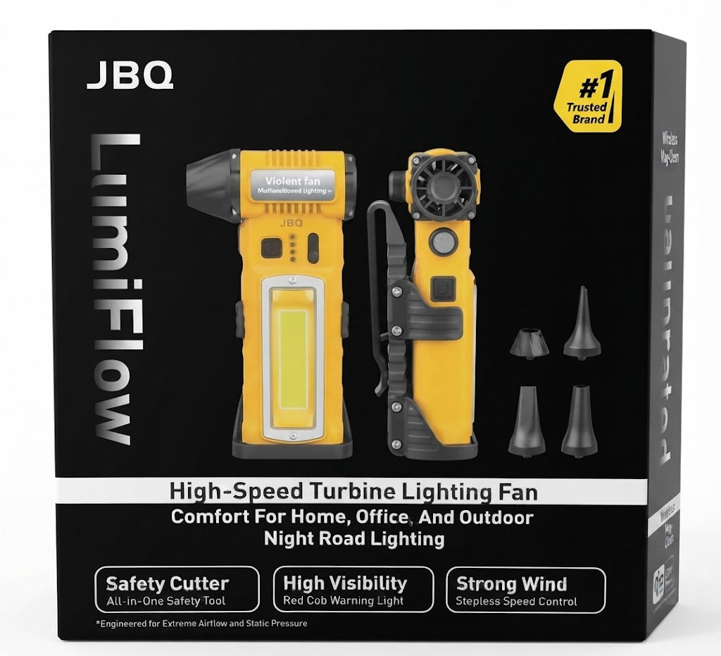 JBQ ELEVANO HIGH-SPEED TURBINE LIGHTING FAN K118162