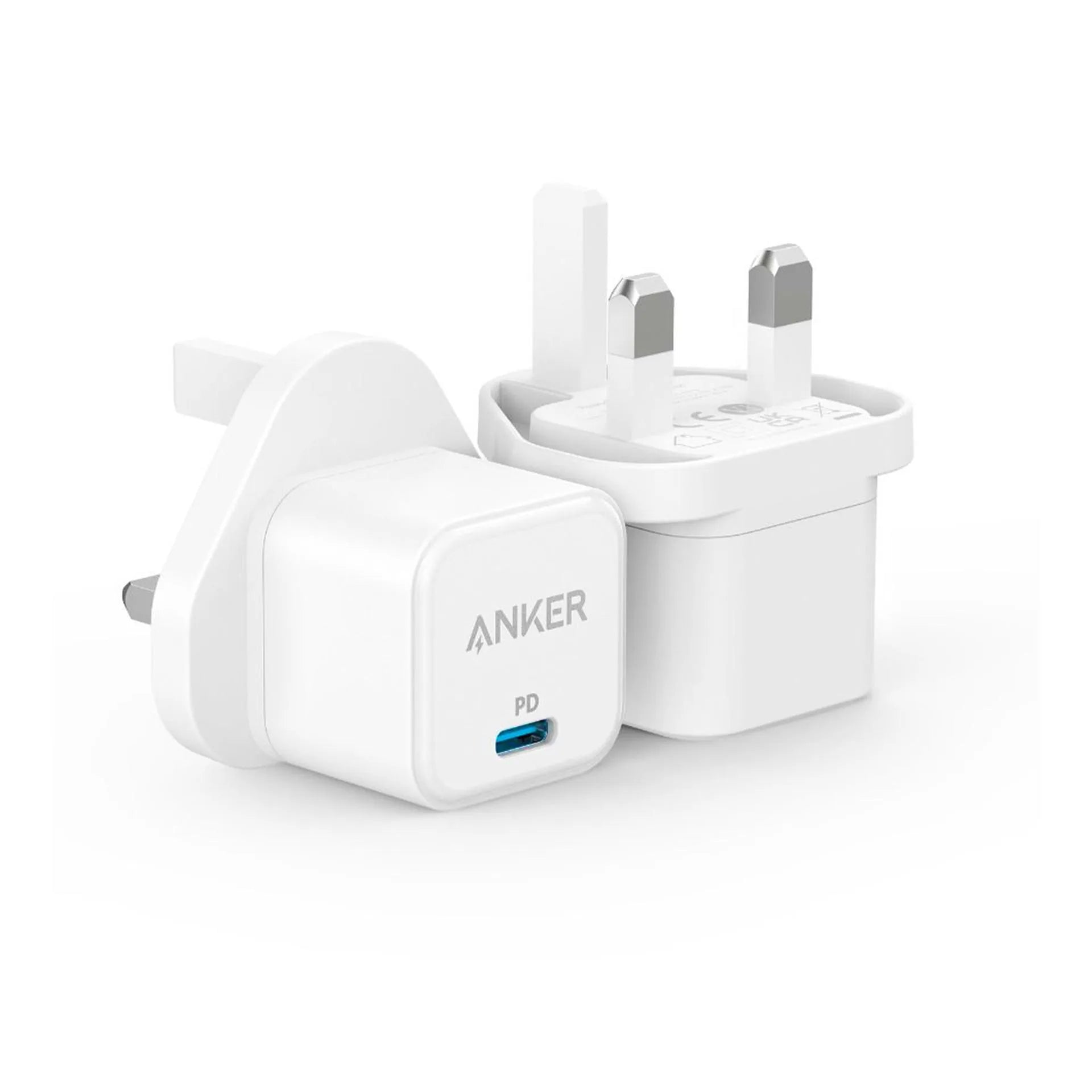 ANKER ADAPTER (20W) MAX OUT PUT AC2 (WHITE)