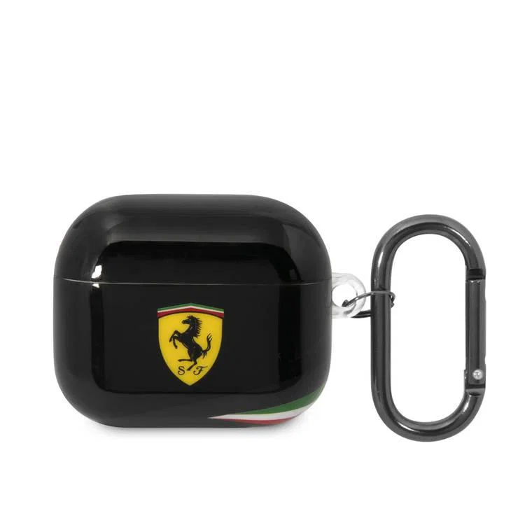 Ferrari TPU Airpods Case Cap Airpods 3-Black
