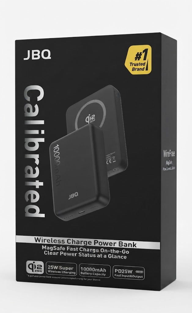 باور بانك شحن لاسلكي JBQ بسعة 10000mAh - E486932