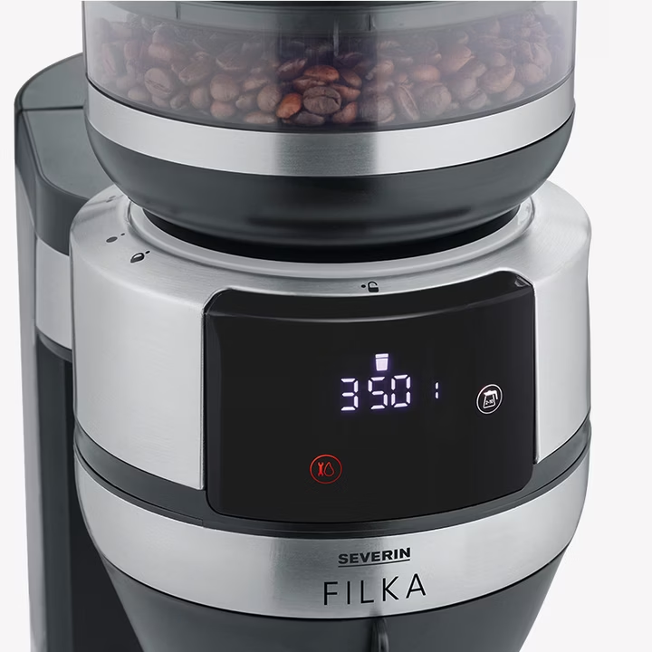 Severin Filka 4851 Fully Automatic Filter Coffee Machine 5-in-1 With Led Display