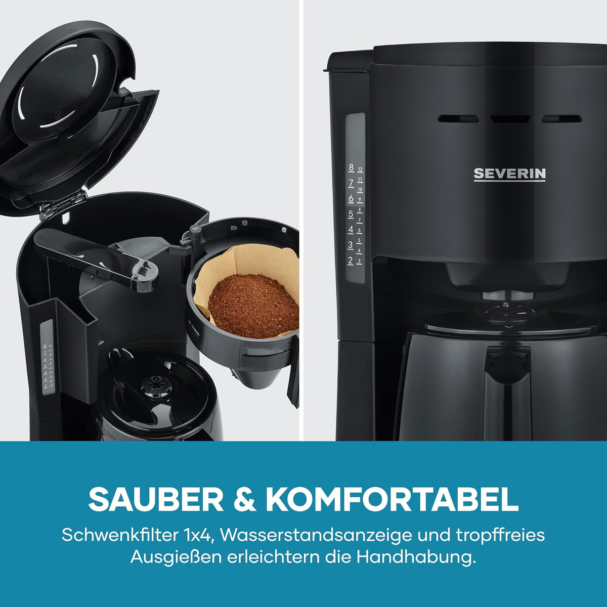 SEVERIN KA 9306 Drip Coffee Maker(OT)