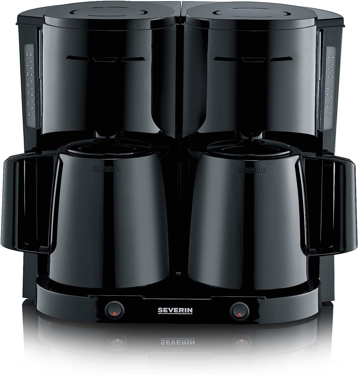Severin Ka 9315 Coffee Maker Black Cup Volume=16 Thermal Jug