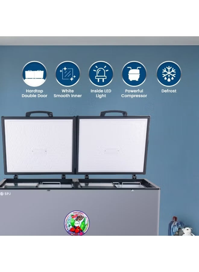 فريزر عمودي عميق UPRIGHT DEEP FREEZER-SPJ-UDF-SLW600C