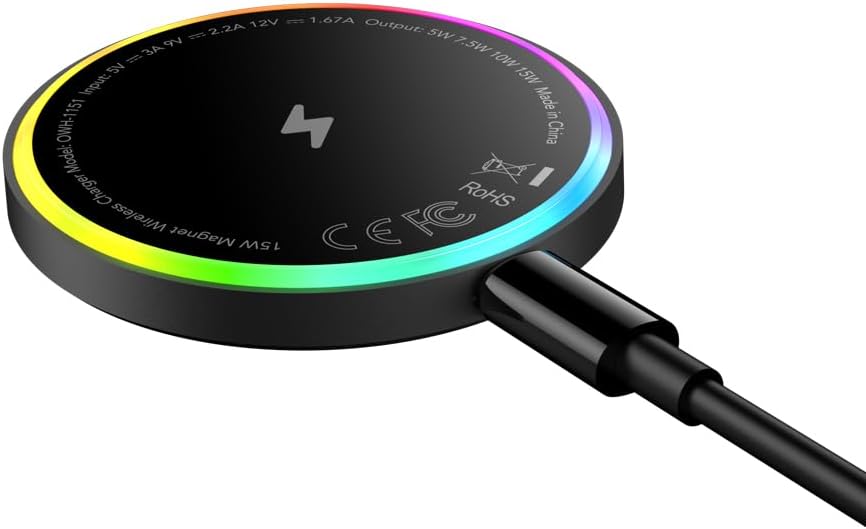ORAIMO 15w Safe & Fast Wireless Charging - PowerDock - Chrome OWH-1151