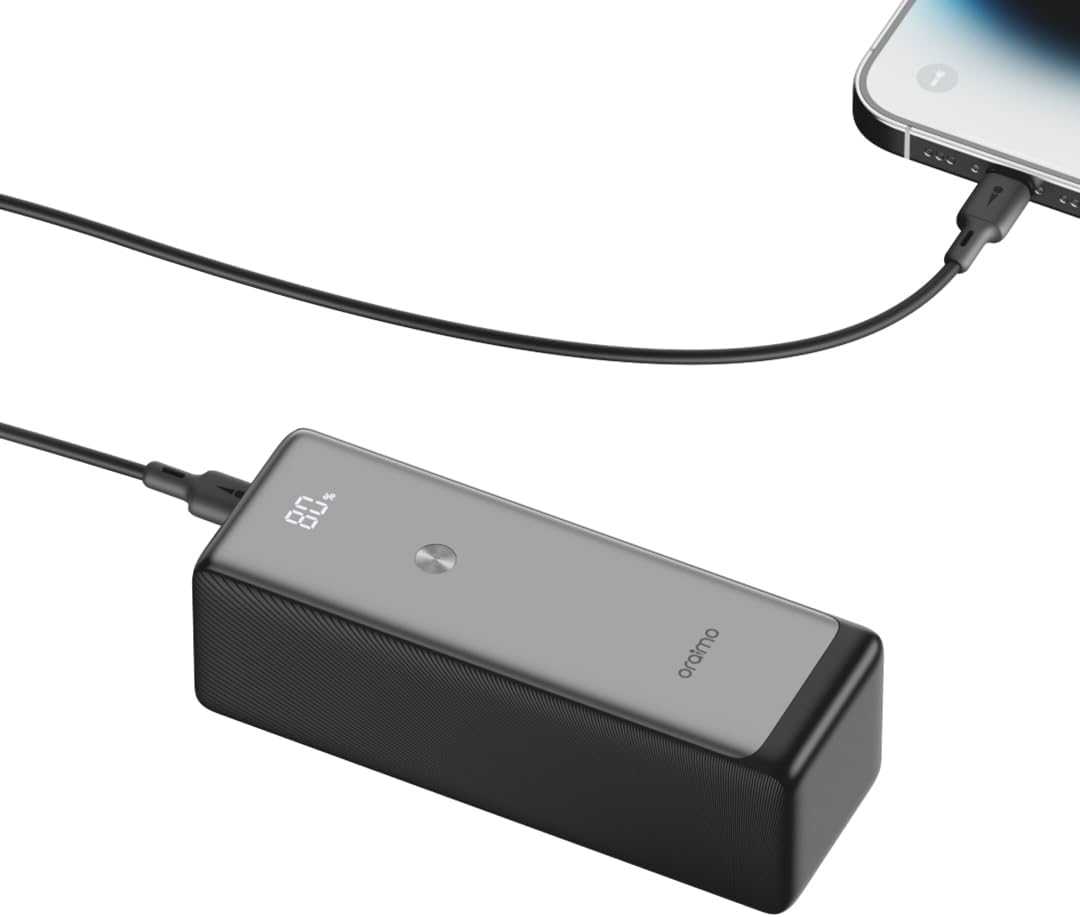ORAIMO باور بانك 130W 27600mAh - PowerJet 130 - أسود OPB-727SQ
