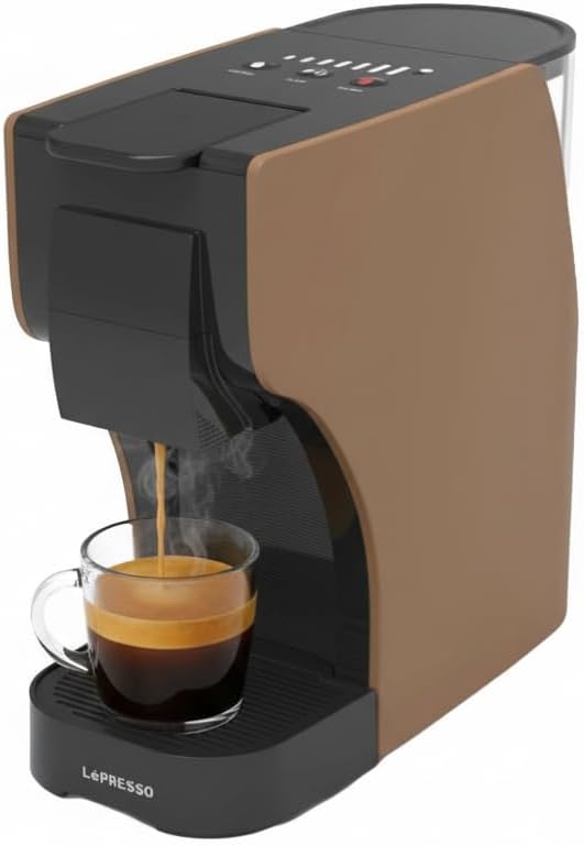 ماكينة قهوة كبسولات LePresso Trezza 3 في 1
