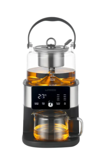 LePresso Brewfinity Tea and Coffee Brewer with Digital Display – Black