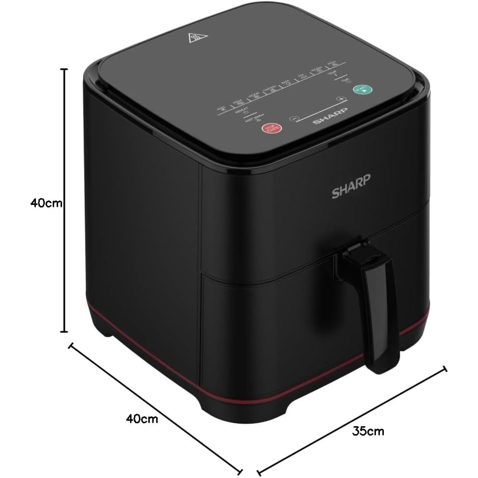 Sharp Air Fryer 5l - Kf-af50rt-k3