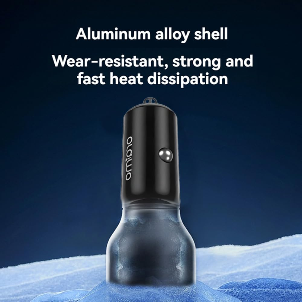 ORAIMO Dual Port Car Charger Highway 15- Black OCC-1152D-BK