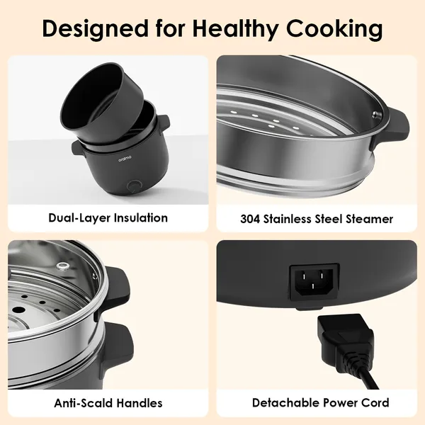 ORAIMO-Smart Cooker OHP-201A 1000W 3L Electric Cooker