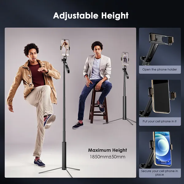 ORAIMO Full Angle Shooting Ultra Stable Phone Tripod - SmartTripod 2 - Graphite Grey OLS-201A
